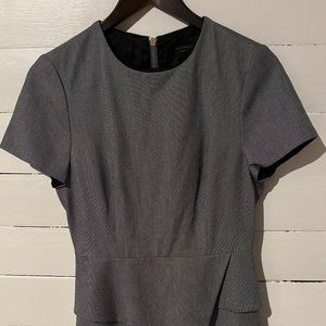 Ted Baker London Structured Dress Size 4